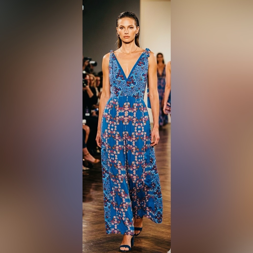 #Sandro paris 
Floral Print Long Dress size 36_S